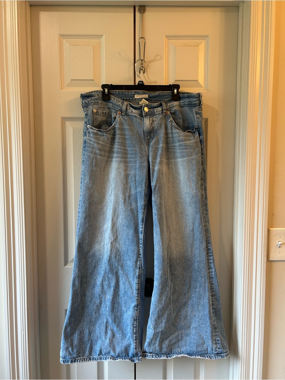 Festi Torrid Light Blue Wide Leg Women's Jeans Size 14